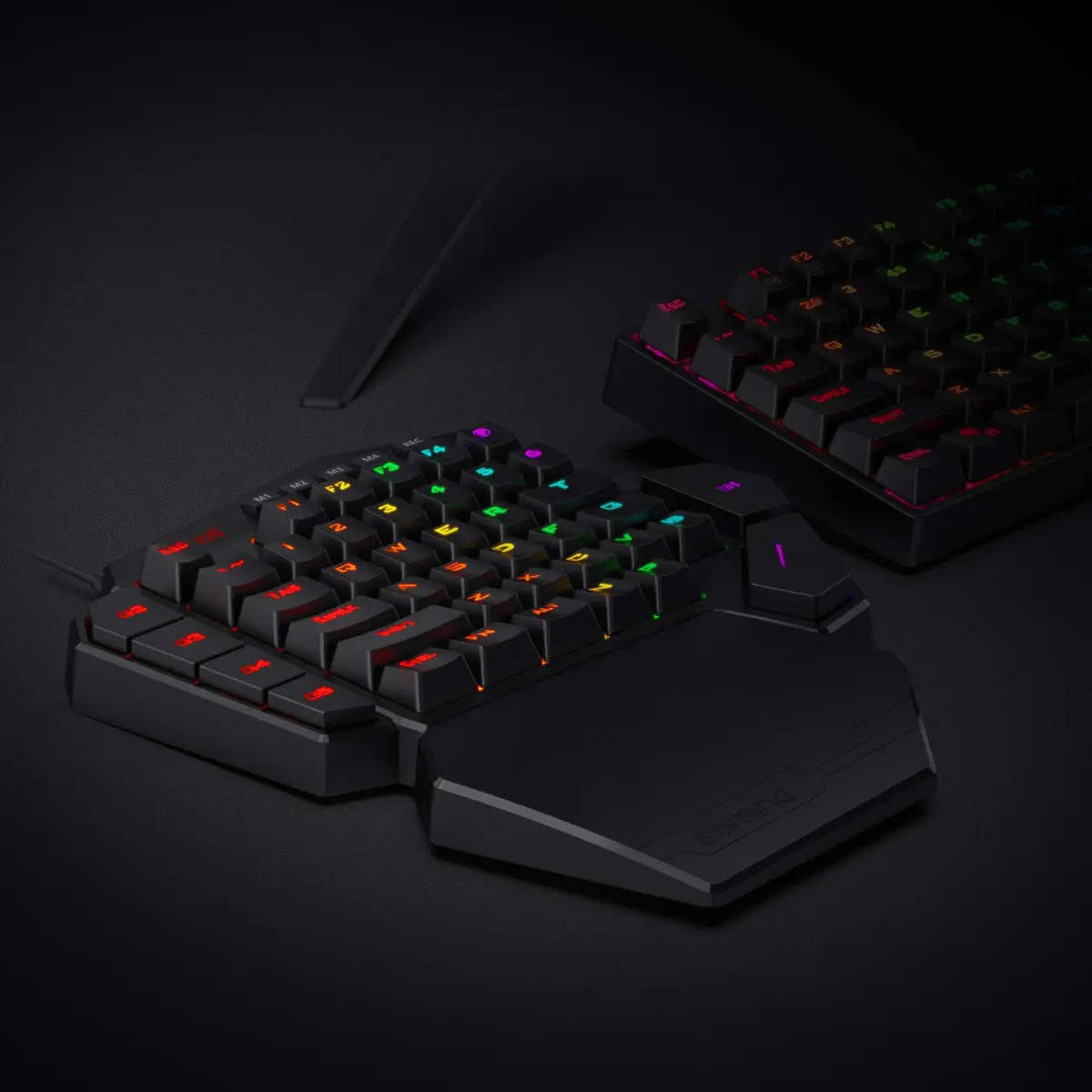 Redragon K585 DITI One-Handed RGB Mechanical Gaming Keypad with Hot-Swappable Switches & Wrist Rest - view 5