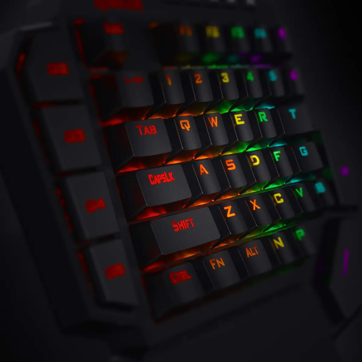 Redragon K585 DITI One-Handed RGB Mechanical Gaming Keypad with Hot-Swappable Switches & Wrist Rest - view 6