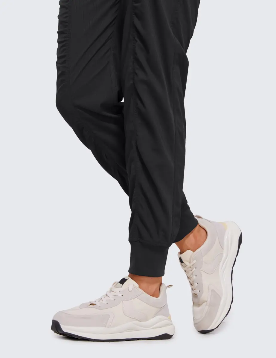 CRZ YOGA Ease Line Joggers 28.5" Black X-Small | Breathable, Durable Active Pants for Women - view 6