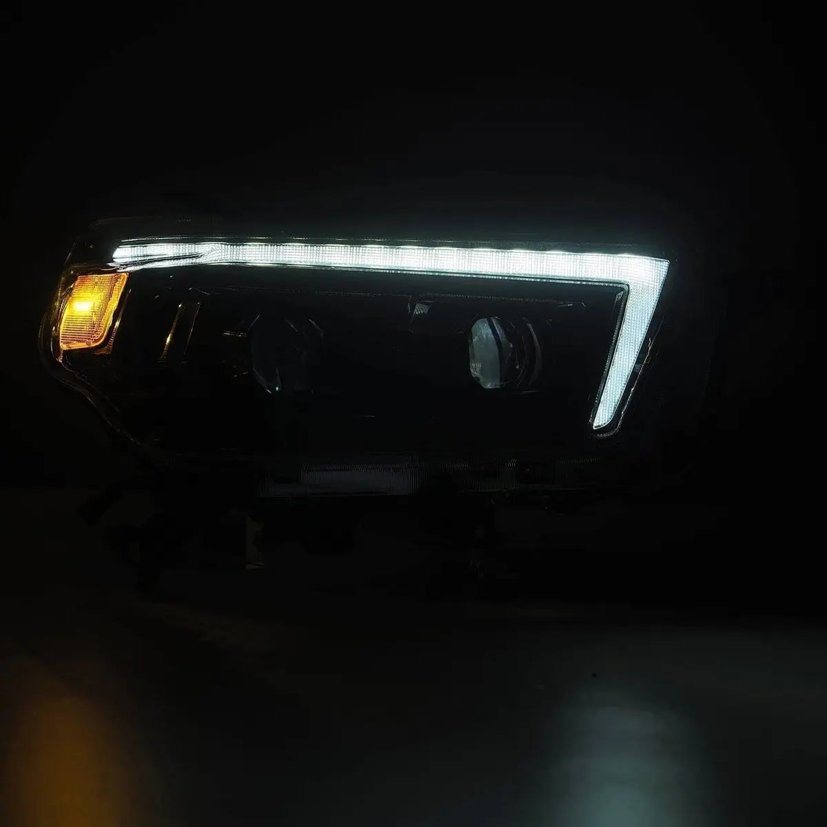 AlphaRex LUXX Series LED Projector Headlights for Toyota 4Runner | Clear Polycarbonate Lens - view 5
