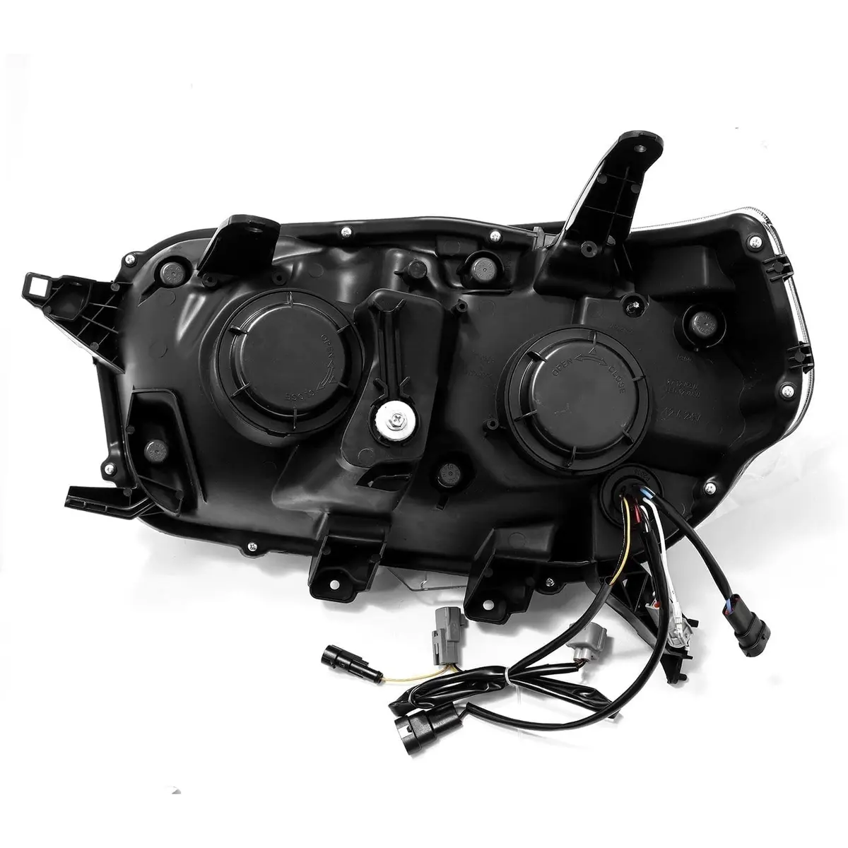 AlphaRex LUXX Series LED Projector Headlights for Toyota 4Runner | Clear Polycarbonate Lens - view 2