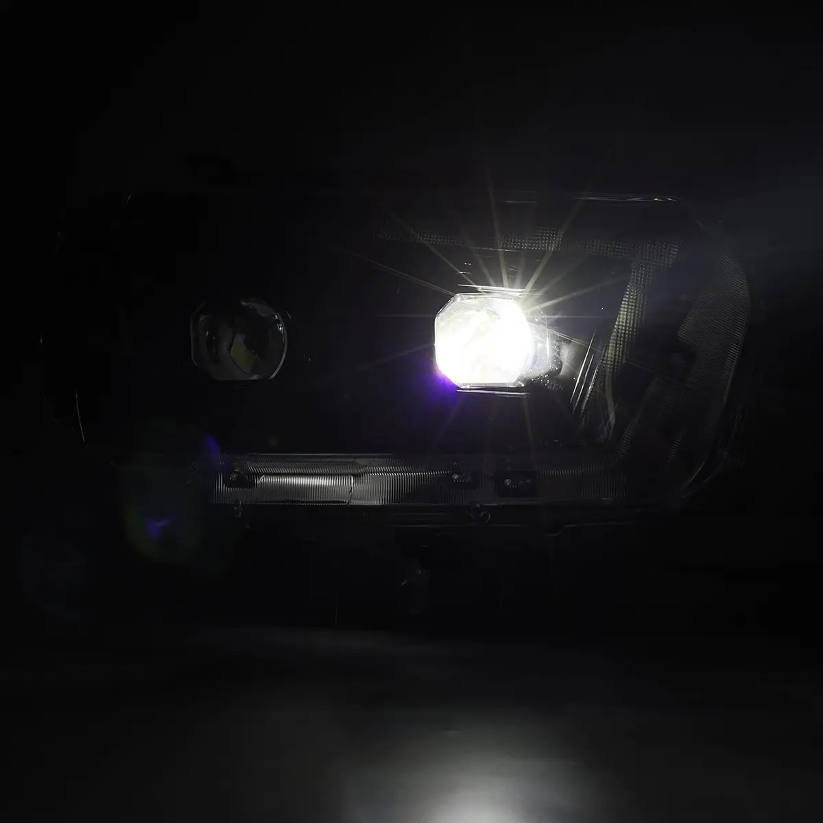 AlphaRex LUXX Series LED Projector Headlights for Toyota 4Runner | Clear Polycarbonate Lens - view 4