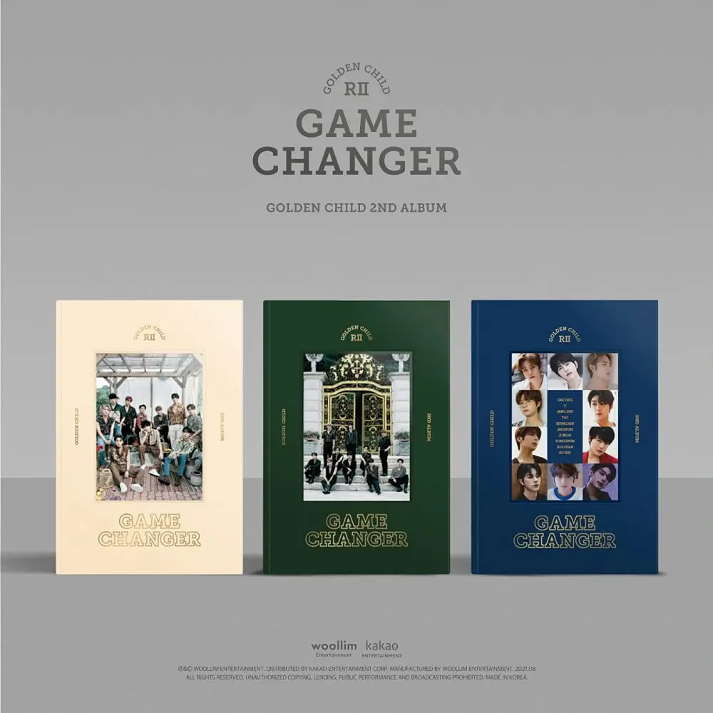 Woolim Entertainment GOLDEN CHILD - Game Changer Standard Edition Album + Photocards (Random ver.) | KPOP Collectible Album - main product image