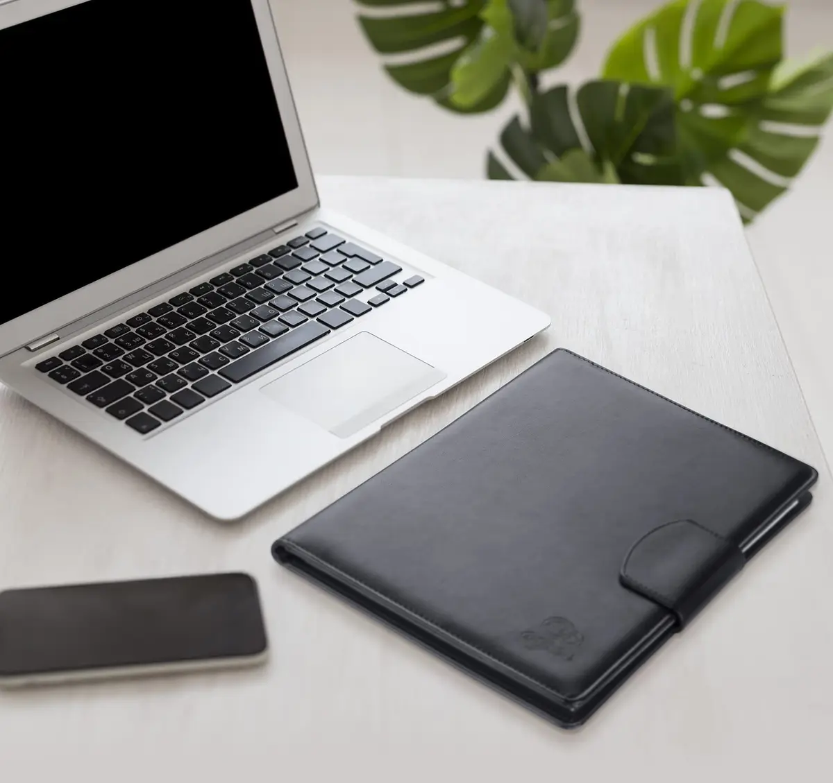Agoer Professional Padfolio with Clipboard,3X Magnetic Closure Cover,Faux Leather | A4 Size, Business Organizer - view 9