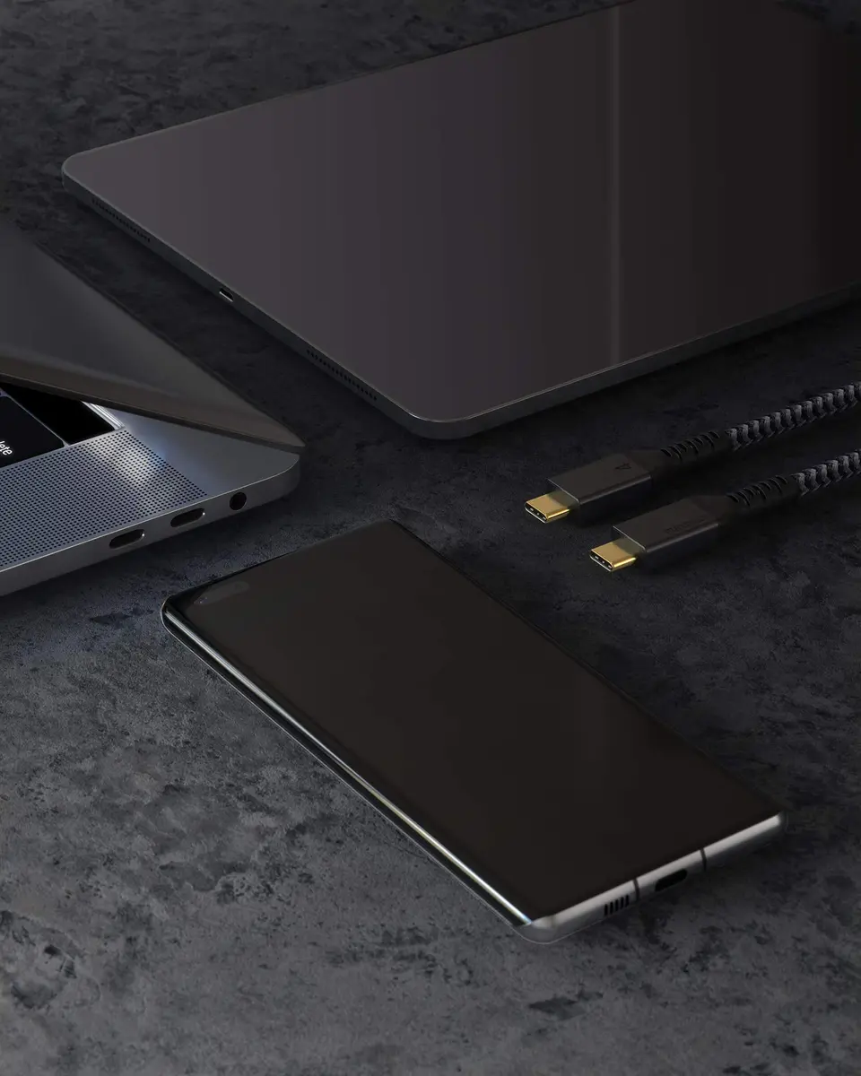 Maxonar Thunderbolt 4 Cable 0.5m (1.6Ft) | 40Gbps Data Transfer, 240W Charging, 8K Video Output - view 7