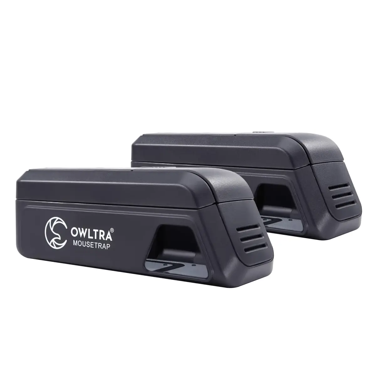 OWLTRA OW-2 Electric Mouse Trap 2 Pack - Black, Pet-Safe Trigger, Instant Kill Rodent Zapper - main product image