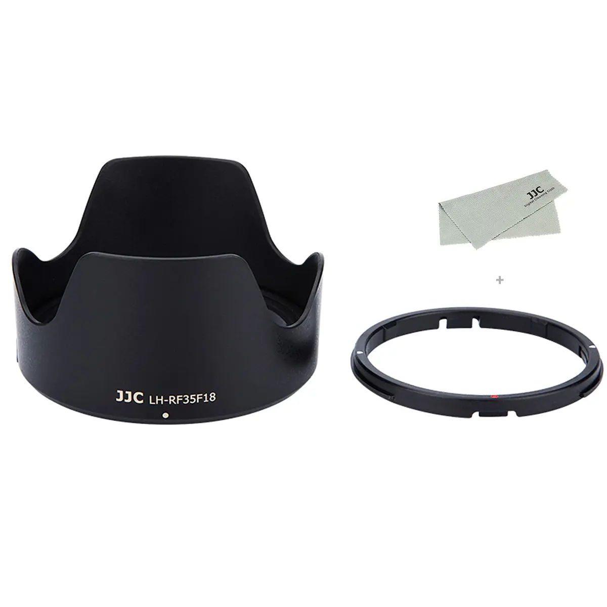 JJC Tulip Flower Lens Hood for Canon RF 35mm f/1.8 Macro IS STM Lens, Reversible Shade with 52mm Filter & Cap Compatibility (89mm x 49mm x 89mm) - main product image