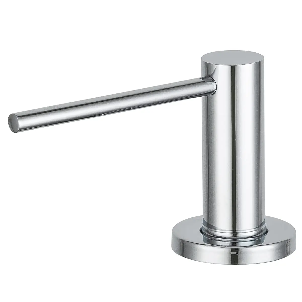 GAPPO Stainless Steel Kitchen Sink Soap Dispenser 17 oz | Polished Chrome Finish, Easy Install & Durable (70-120 chars) - view 7
