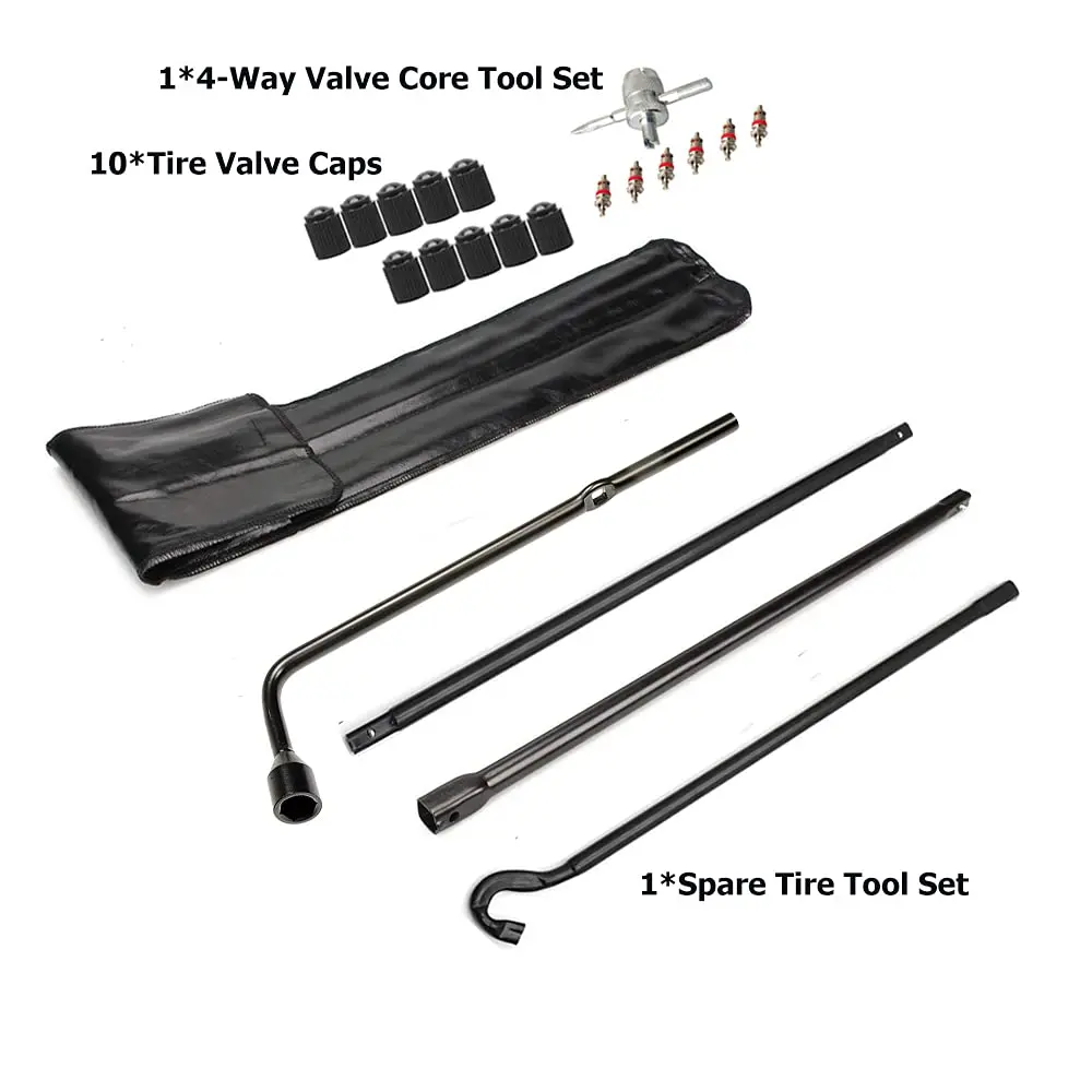 Dr.Roc Spare Tire Tool Kit with Jack Handle & Wrench | Compatible with Toyota Tundra 2007-2018 & Sequoia 2008-2022 - view 2