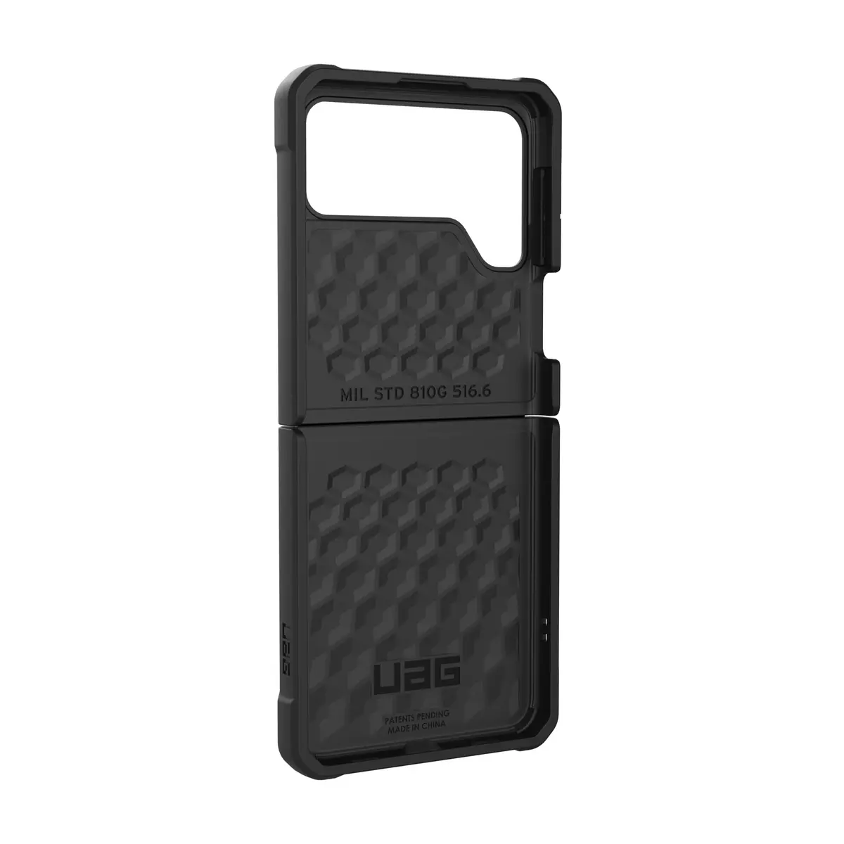 URBAN ARMOR GEAR Civilian Case for Samsung Galaxy Z Flip3 5G (2021) Black | MIL-STD-810G 516.6 Drop Tested - view 5