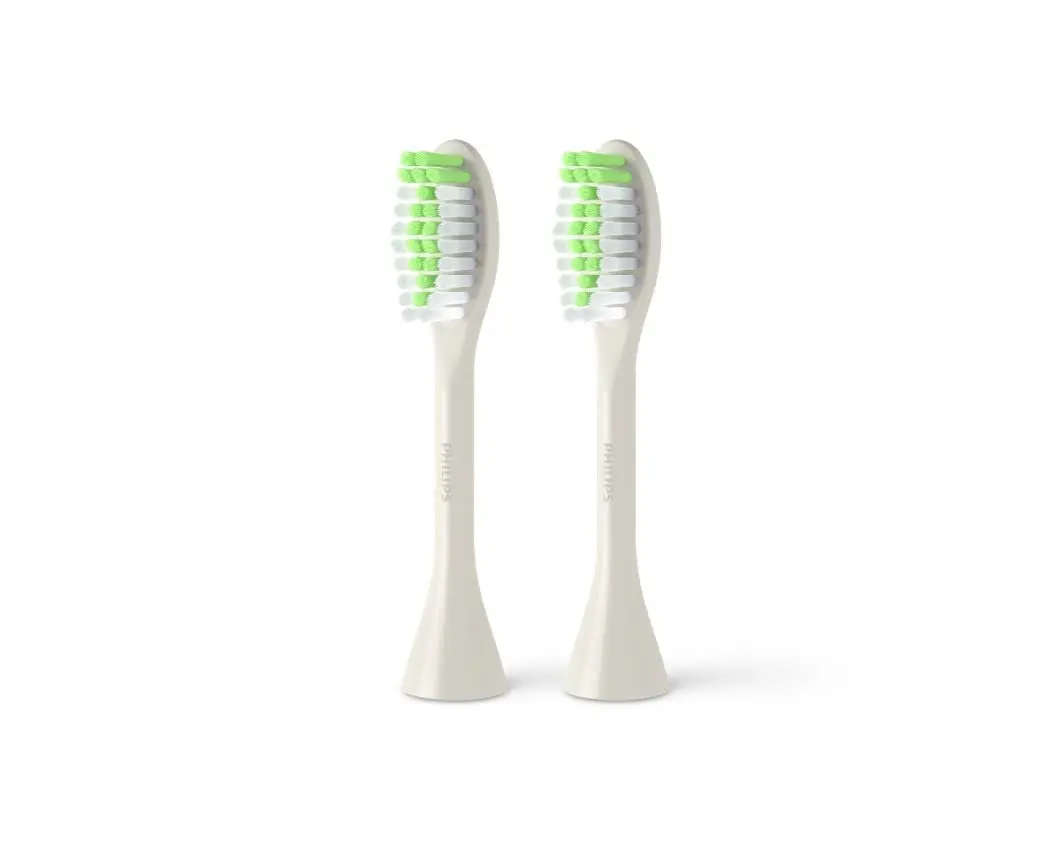 Philips Sonicare One Genuine Replacement Brush Heads, 2-Pack, White | Micro vibrations & tapered bristles for brighter smile - view 7