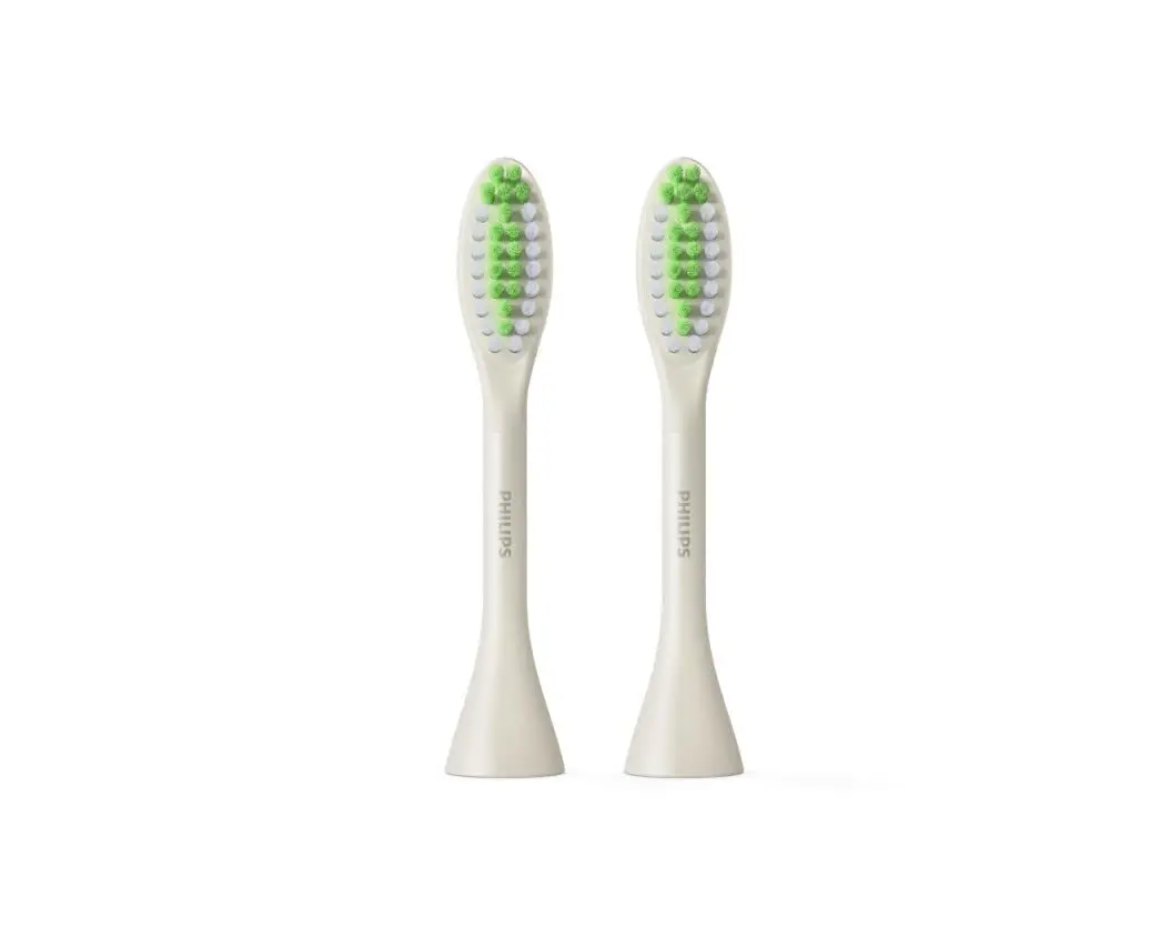 Philips Sonicare One Genuine Replacement Brush Heads, 2-Pack, White | Micro vibrations & tapered bristles for brighter smile - view 8