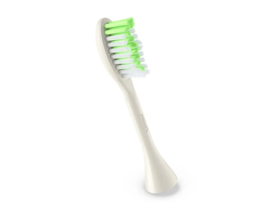 Philips Sonicare One Genuine Replacement Brush Heads, 2-Pack, White | Micro vibrations & tapered bristles for brighter smile - view 9