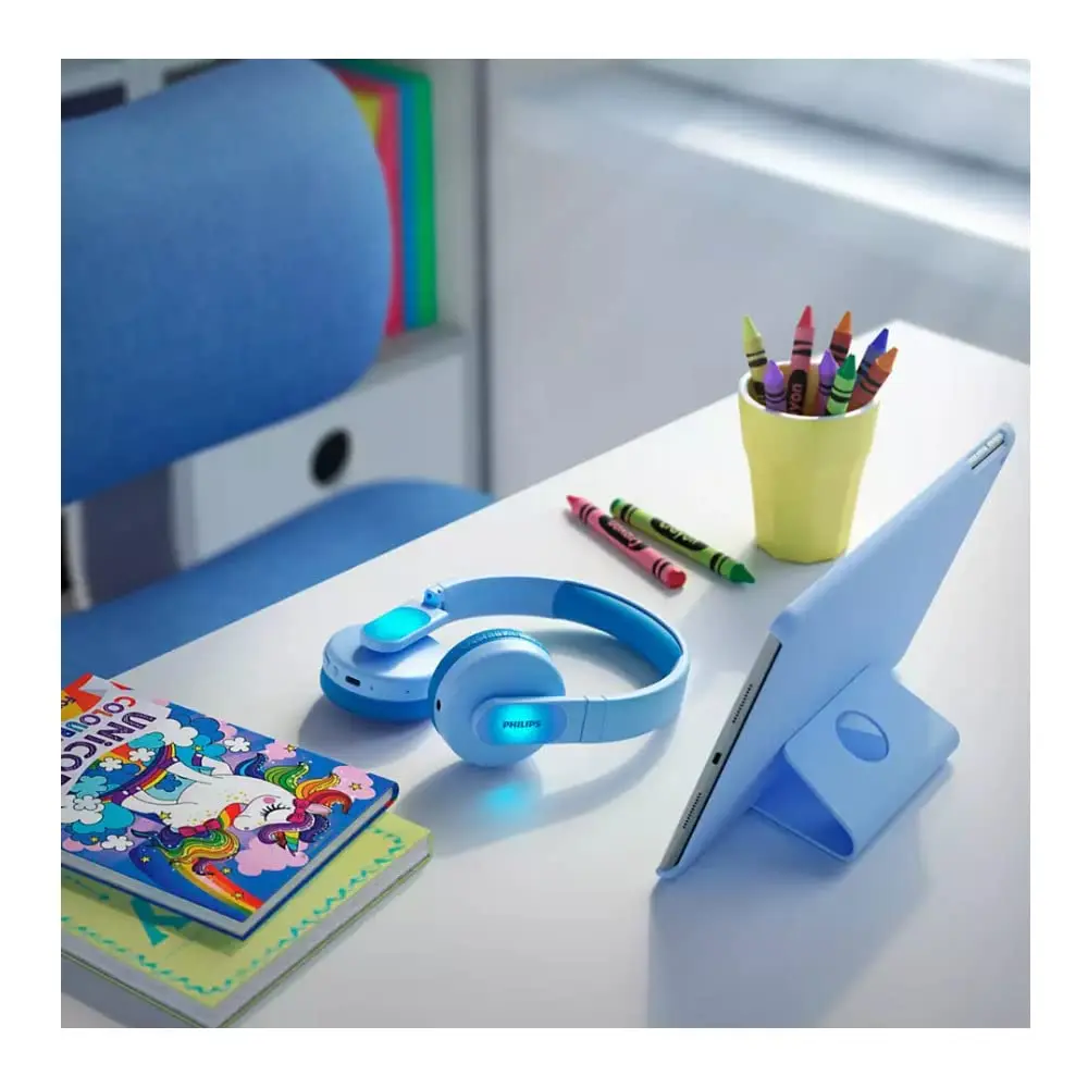 Philips Kids Wireless On-Ear Headphones Blue | Safe 85dB Limit, 28H Play, Parental Controls - view 16