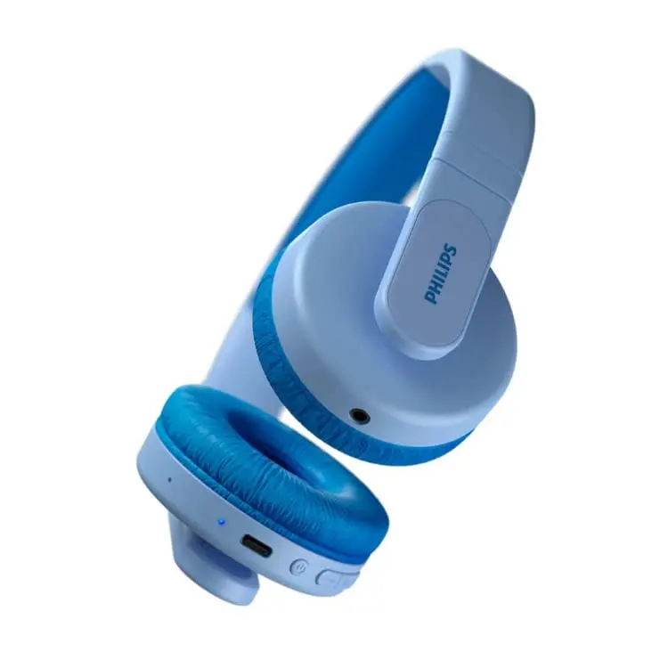 Philips Kids Wireless On-Ear Headphones Blue | Safe 85dB Limit, 28H Play, Parental Controls - view 5