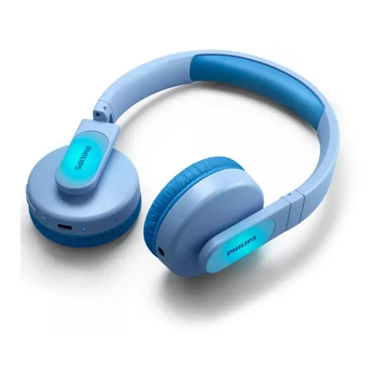 Philips Kids Wireless On-Ear Headphones Blue | Safe 85dB Limit, 28H Play, Parental Controls - view 6