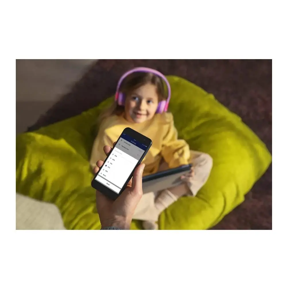 PHILIPS K4206 Kids Wireless On-Ear Headphones | 85dB Volume Limit, 28H Play, Parental Controls, Pink - view 2
