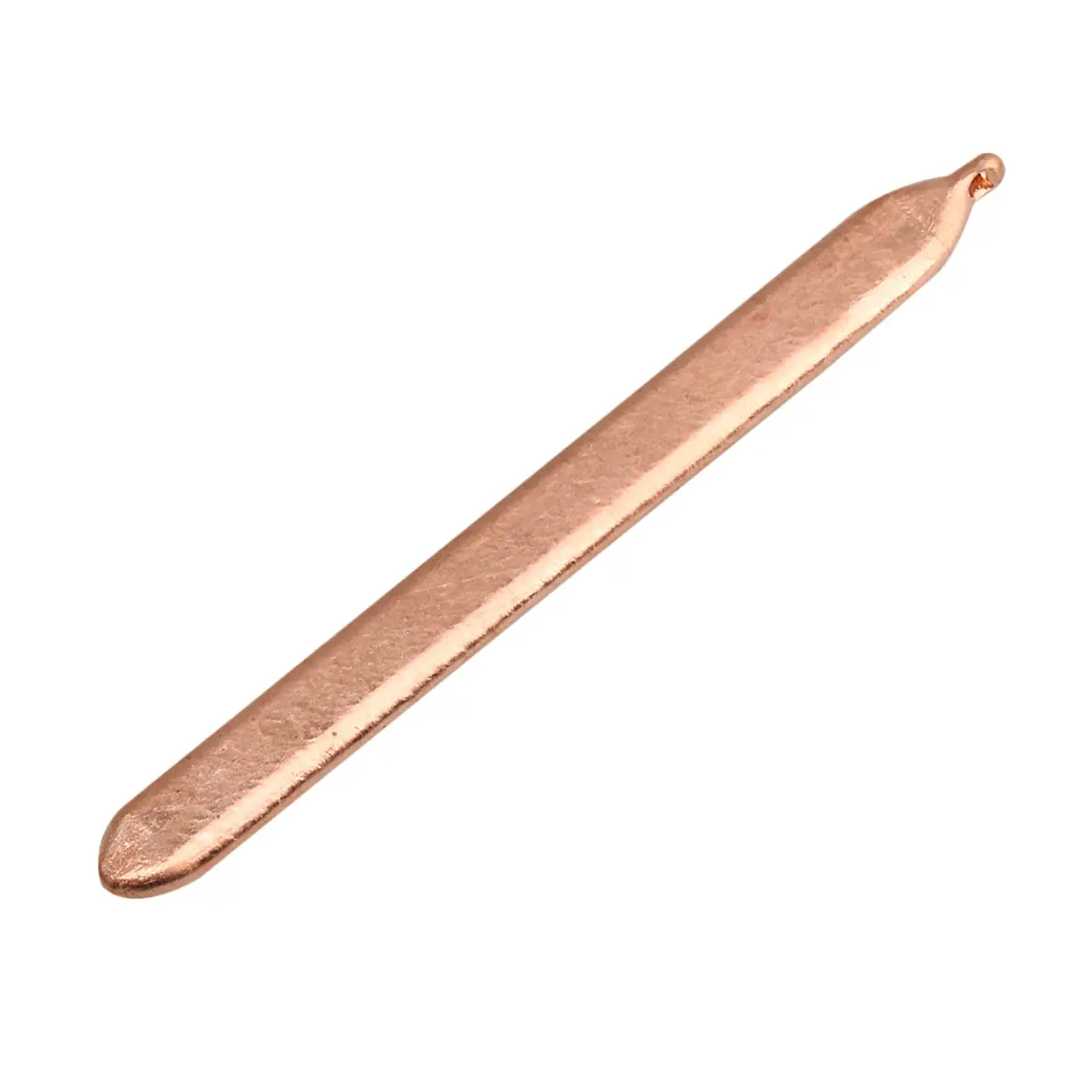 BQLZR Copper Heat Pipe 4PCS Flat Heat Sink 8x0.8x0.3cm | Long-lasting Copper CPU Tube - view 3