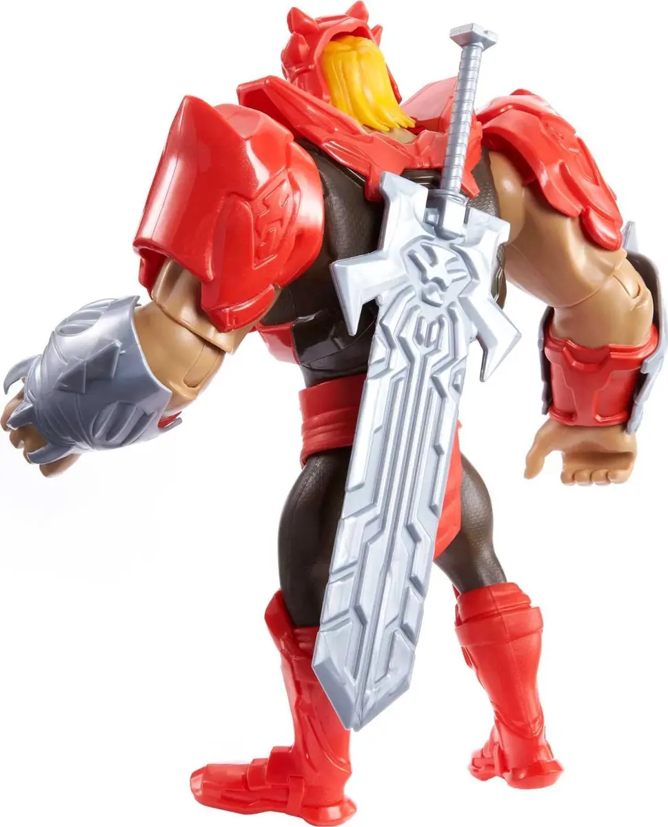 Masters of the Universe Deluxe He-Man Action Figure 8.5-in | Power Attack Feature - view 6