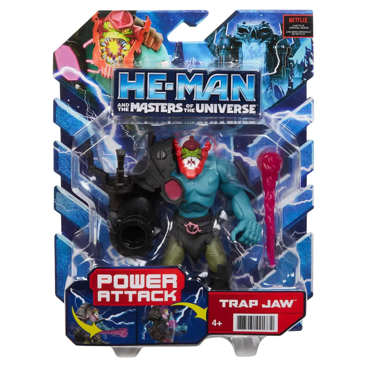 Masters of the Universe Trap Jaw Action Figure 14 cm (5.5 inches) | Inspired by Netflix Animated Series - view 6