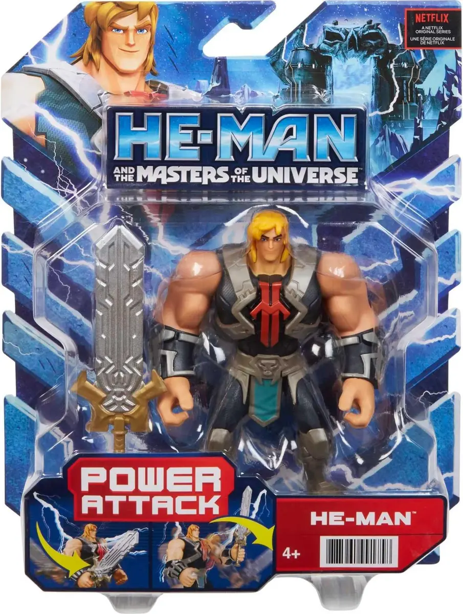 Masters of the Universe He-Man Action Figure 14 cm (5.5 inches) | Inspired by Netflix Series - view 6
