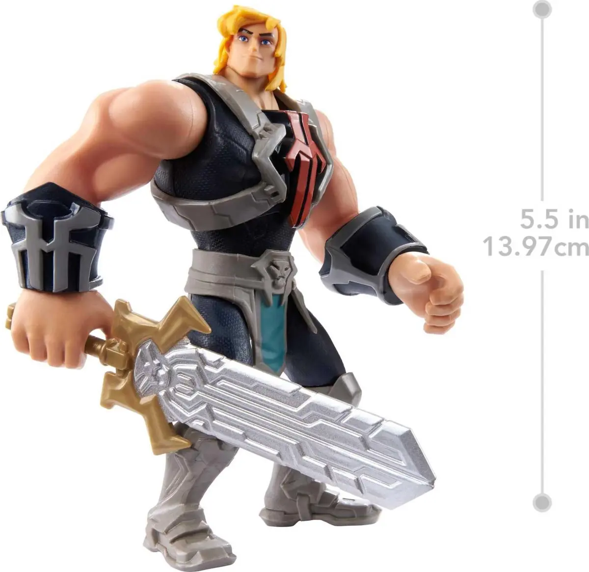 Masters of the Universe He-Man Action Figure 14 cm (5.5 inches) | Inspired by Netflix Series - view 3