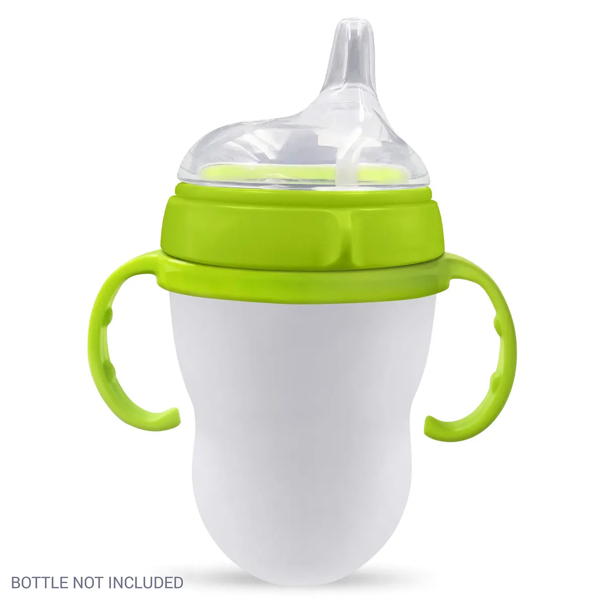 ANPEI Soft Spout Transitional Nipple Kit Bundle for Comotomo Bottles 5 oz & 8 oz, 2 Kits + Brushes (Green) | USA-Sourced Baby Bottle Conversion - view 8