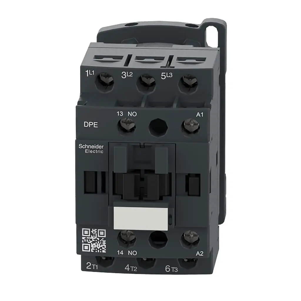 Square D by Schneider Electric DPE09U7 IEC Contactor 3HP 460V | HVAC & AC Control, DIN-Rail Mount - view 4
