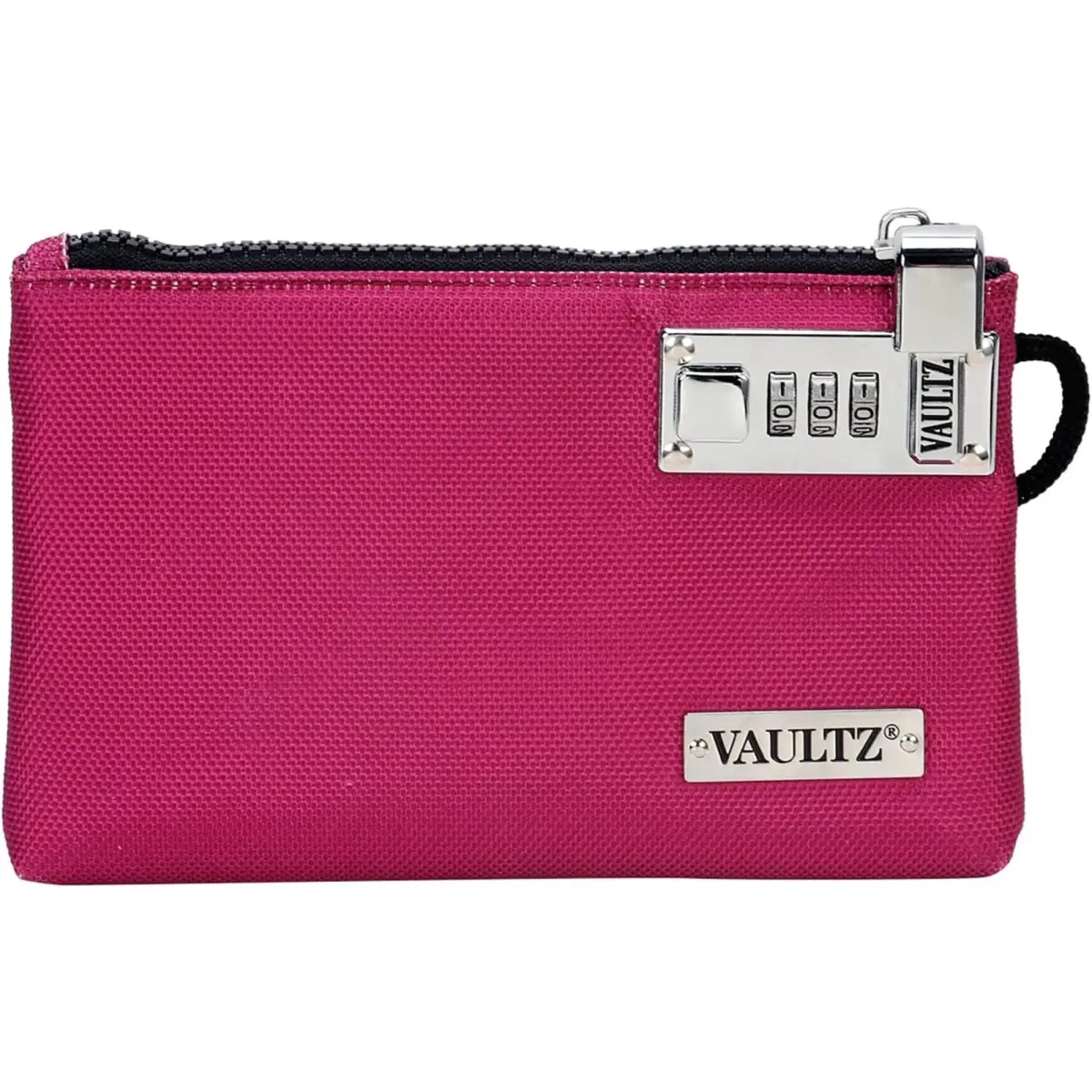 Vaultz Berry Locking Accessories Pouch, 7x10 Inches - Secure Zippered Storage for Valuables - main product image