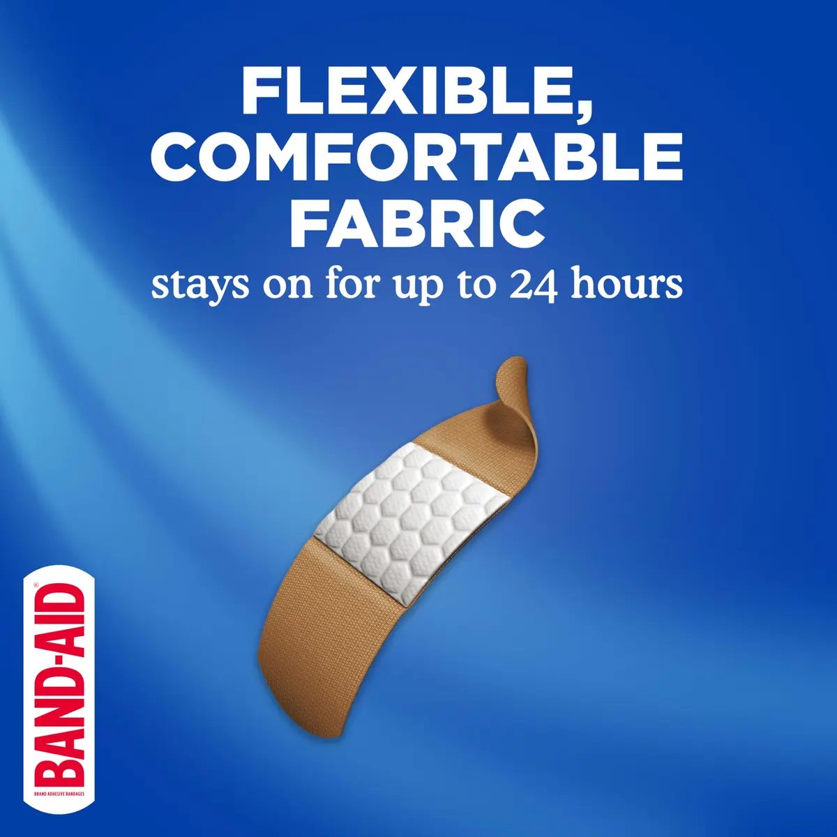 Band-Aid Flexible Fabric Adhesive Bandages 200 Count | Trusted Wound Care for Minor Cuts & Scrapes - view 3