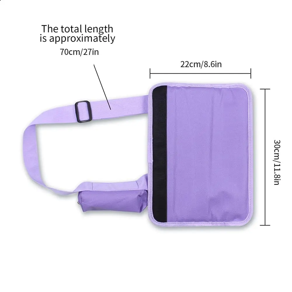 Scott Edward Lightweight Sunday Golf Bag with Stand & Adjustable Strap, 7 Dividers (Purple) - view 5
