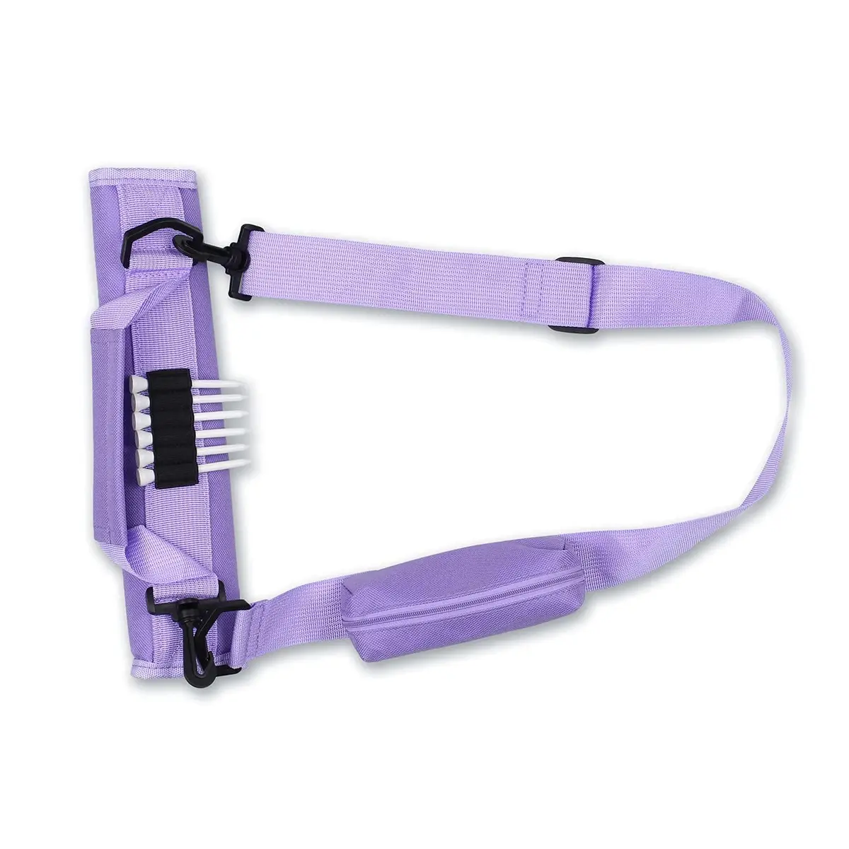 Scott Edward Lightweight Sunday Golf Bag with Stand & Adjustable Strap, 7 Dividers (Purple) - view 7