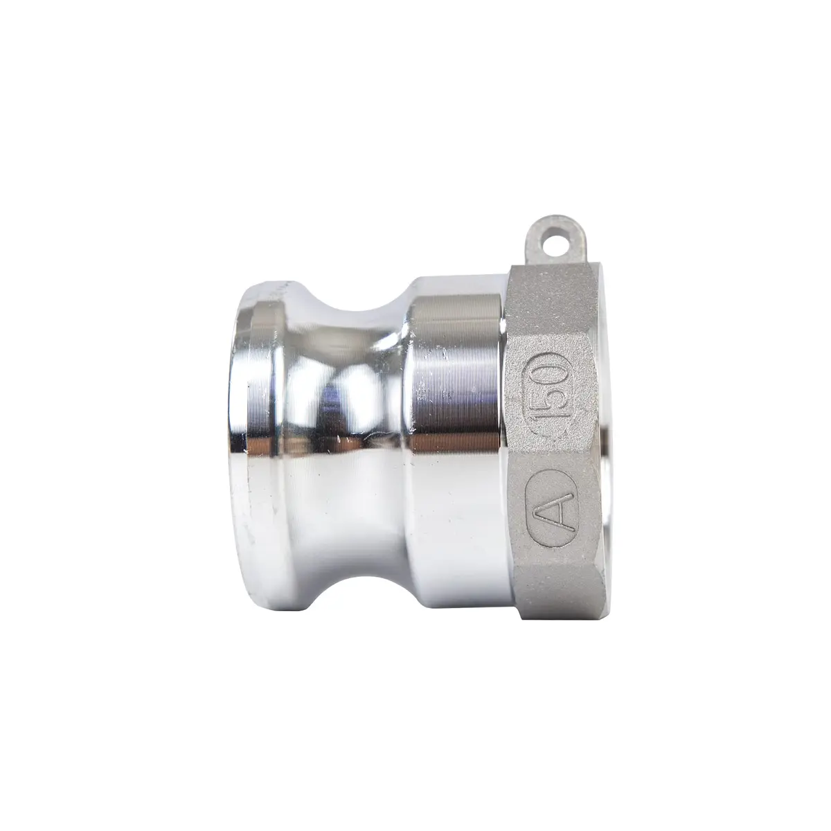 quafwia Aluminum Cam Lock Fittings (Part A) Cam Groove Hose Fitting, Male Adapter Female NPT Thread 1.5" | Aluminum Camlock Part A - view 2