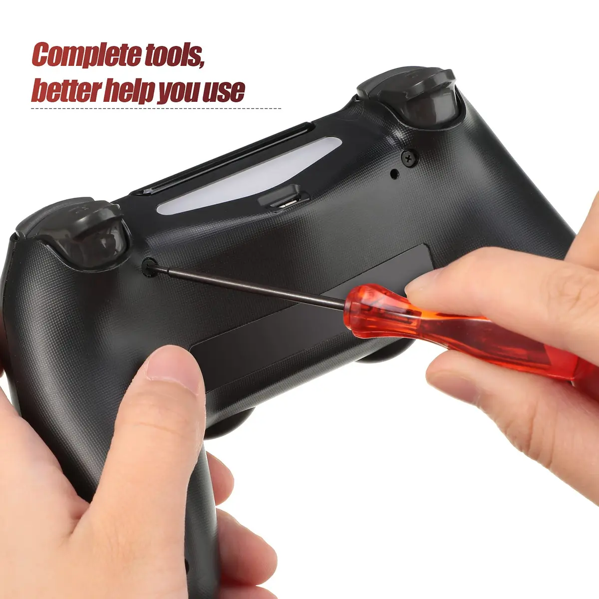 Zhanmai Controller Repair Kit Joystick Replacement Parts Button | Compatible with PS4 Controllers, Easy Installation, Complete Set - view 7