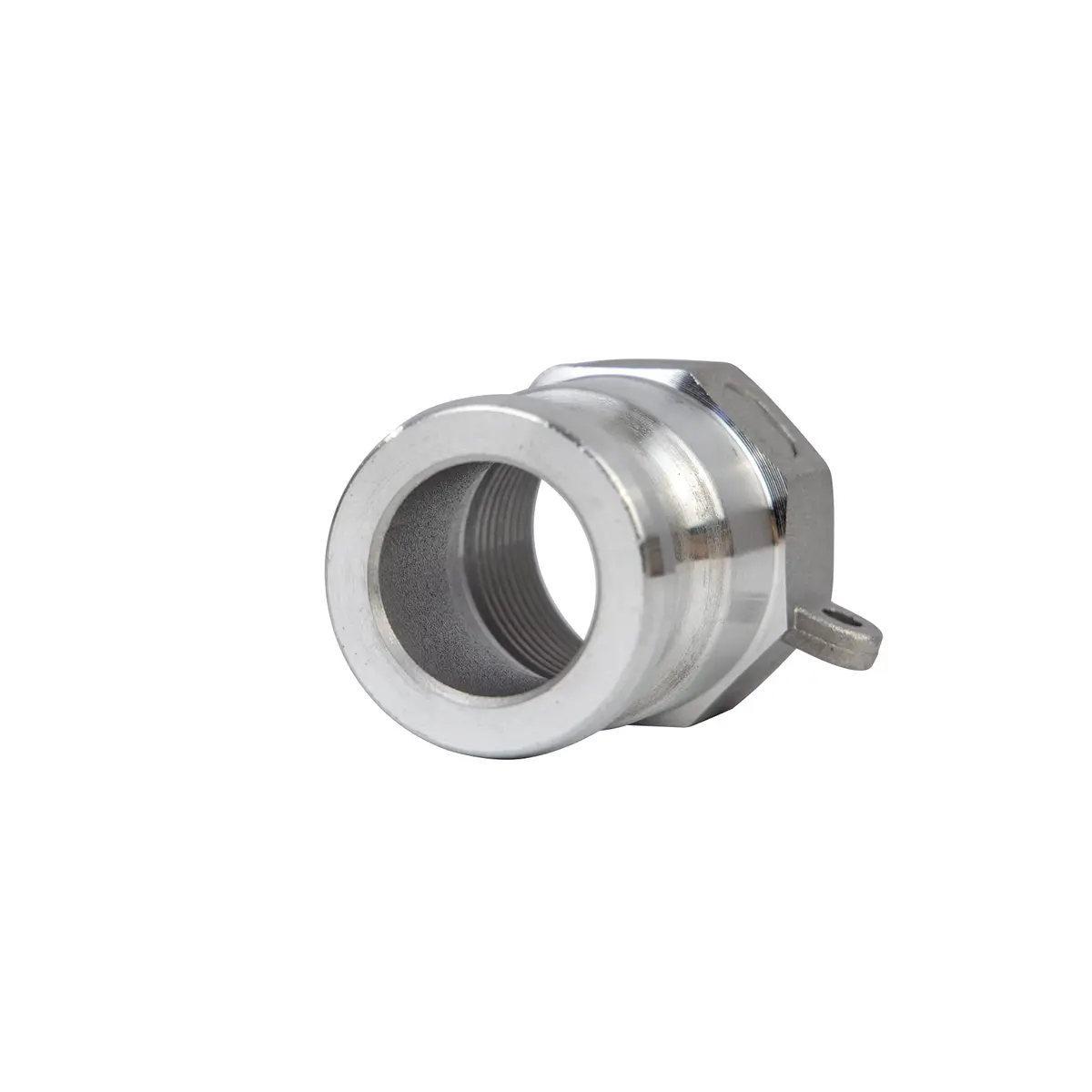 quafwia Aluminum Cam Lock Fittings (1" Part A) Male Adapter NPT, 2-Pack | MIL-A-A-59326 Standard - view 2