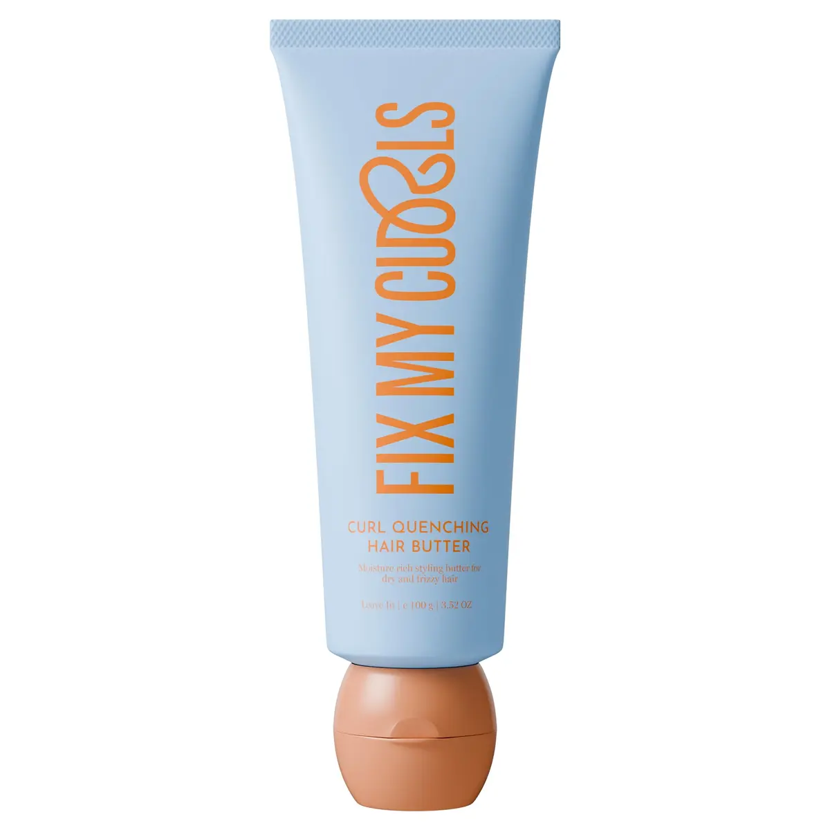 FIX MY CURLS Curl Quenching Hair Butter For Curly And Wavy Hair, 100ml (3.52 Oz) | Tames Frizzy Curls - main product image
