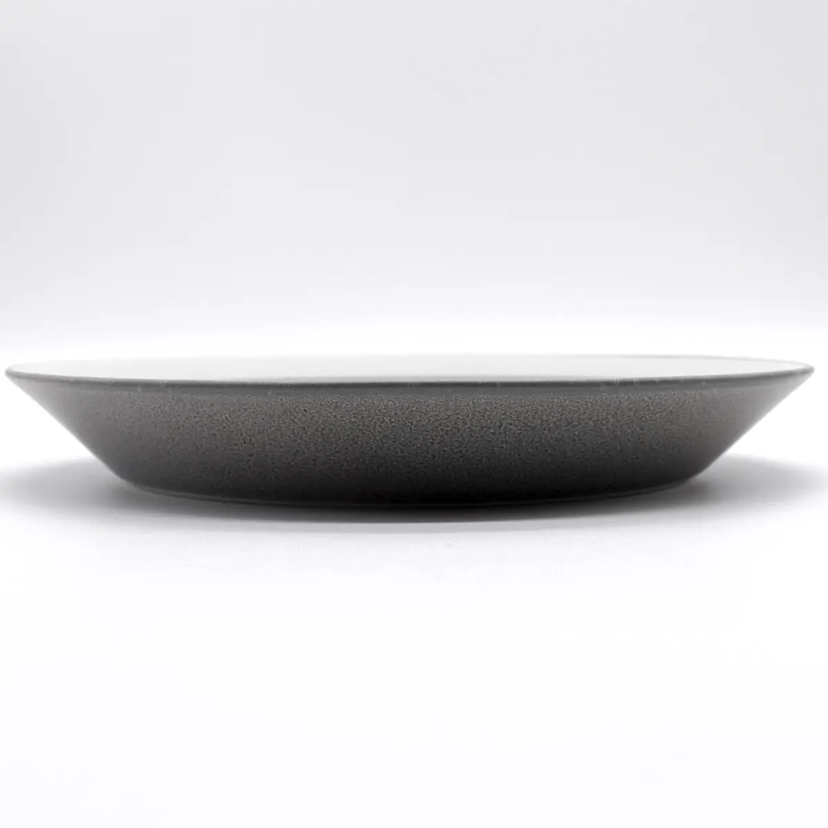 KIMURA GLASS Yumiko Iihoshi Porcelain 18cm Moss Gray Plate | Matte Japanese Dishware - view 3