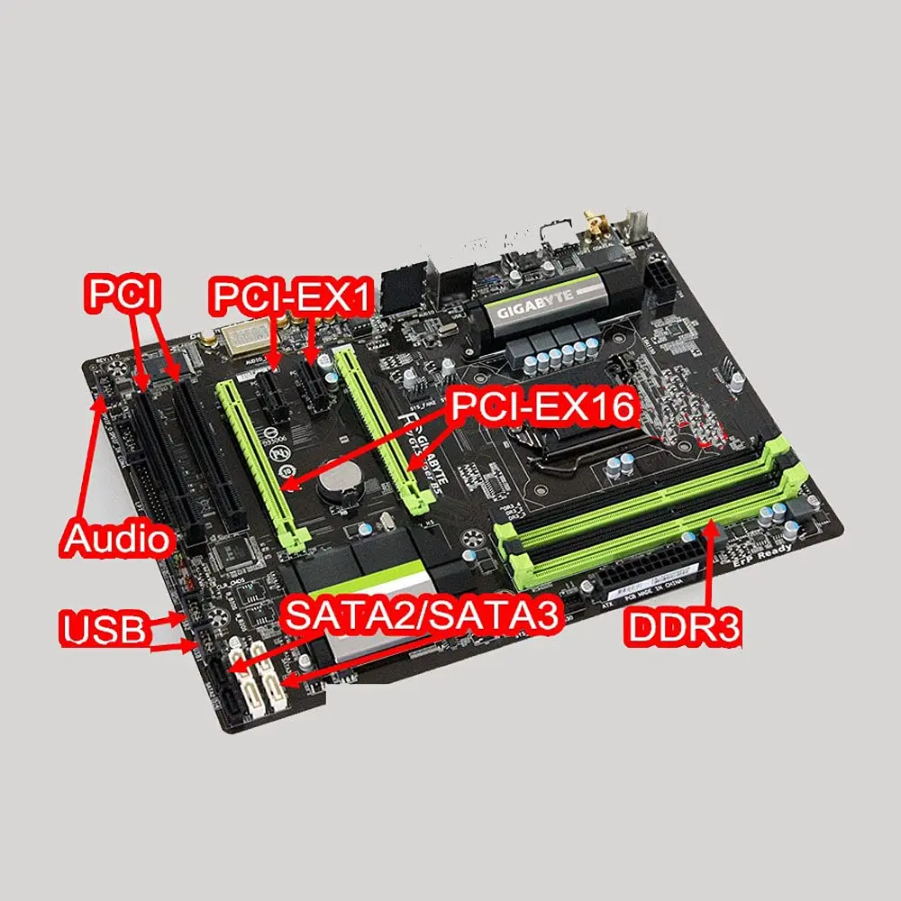 LampVPath Motherboard Anti-Dust Plugs Set | 20 PCS Silicone Port Covers for DDR, PCI, SATA, USB - view 2