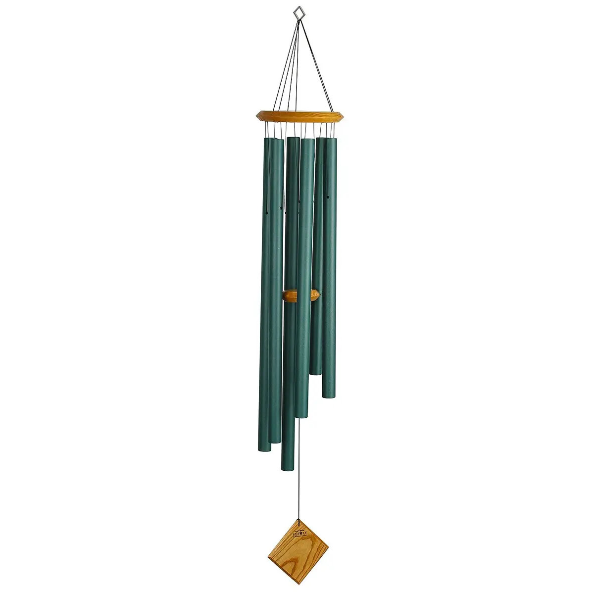 Woodstock Chimes Neptune Wind Chime 54" Verdigis Deep Tone Garden Decor - view 4