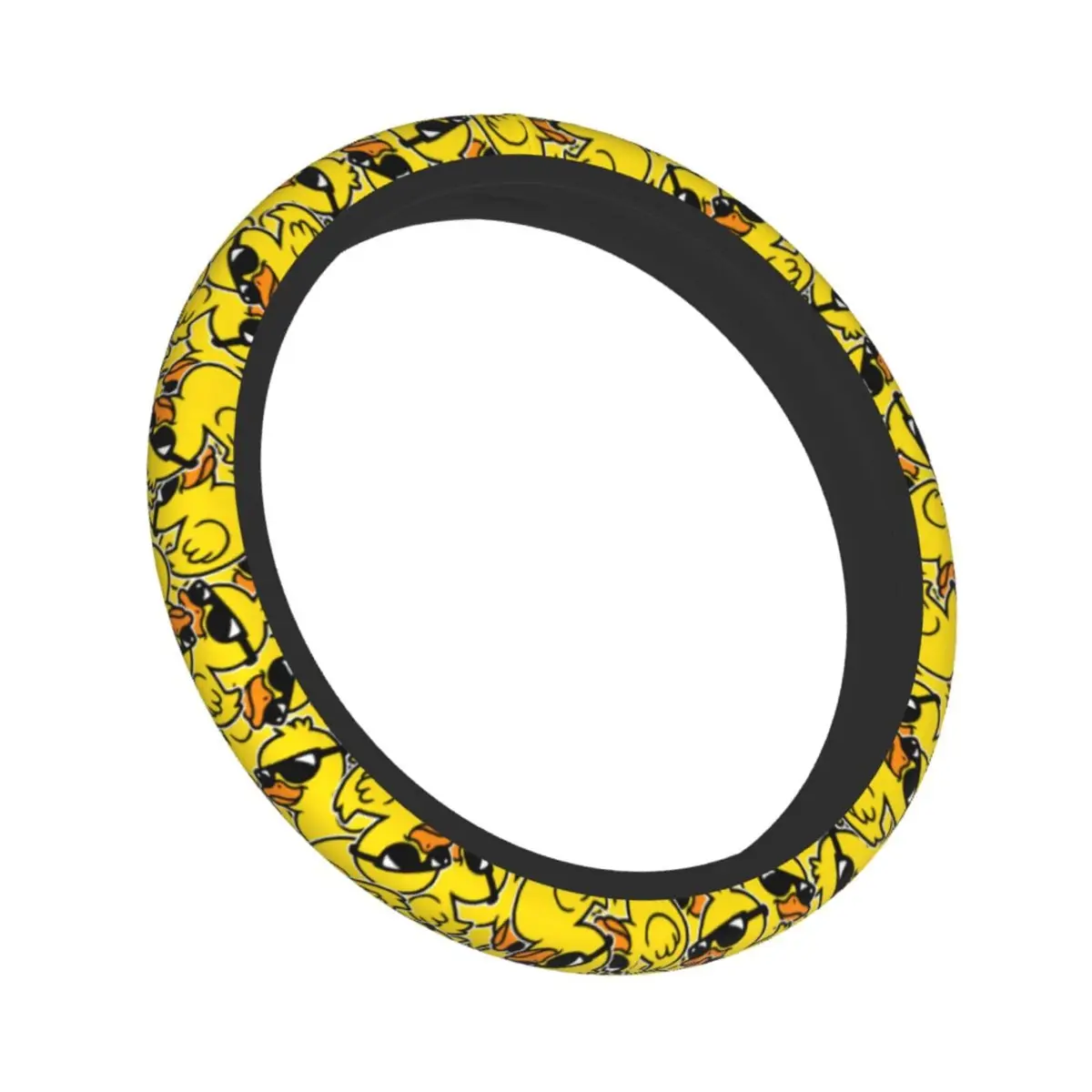 KUOAICY Duck Print Steering Wheel Cover 15 Inch | Breathable Neoprene Car Accessory - view 5