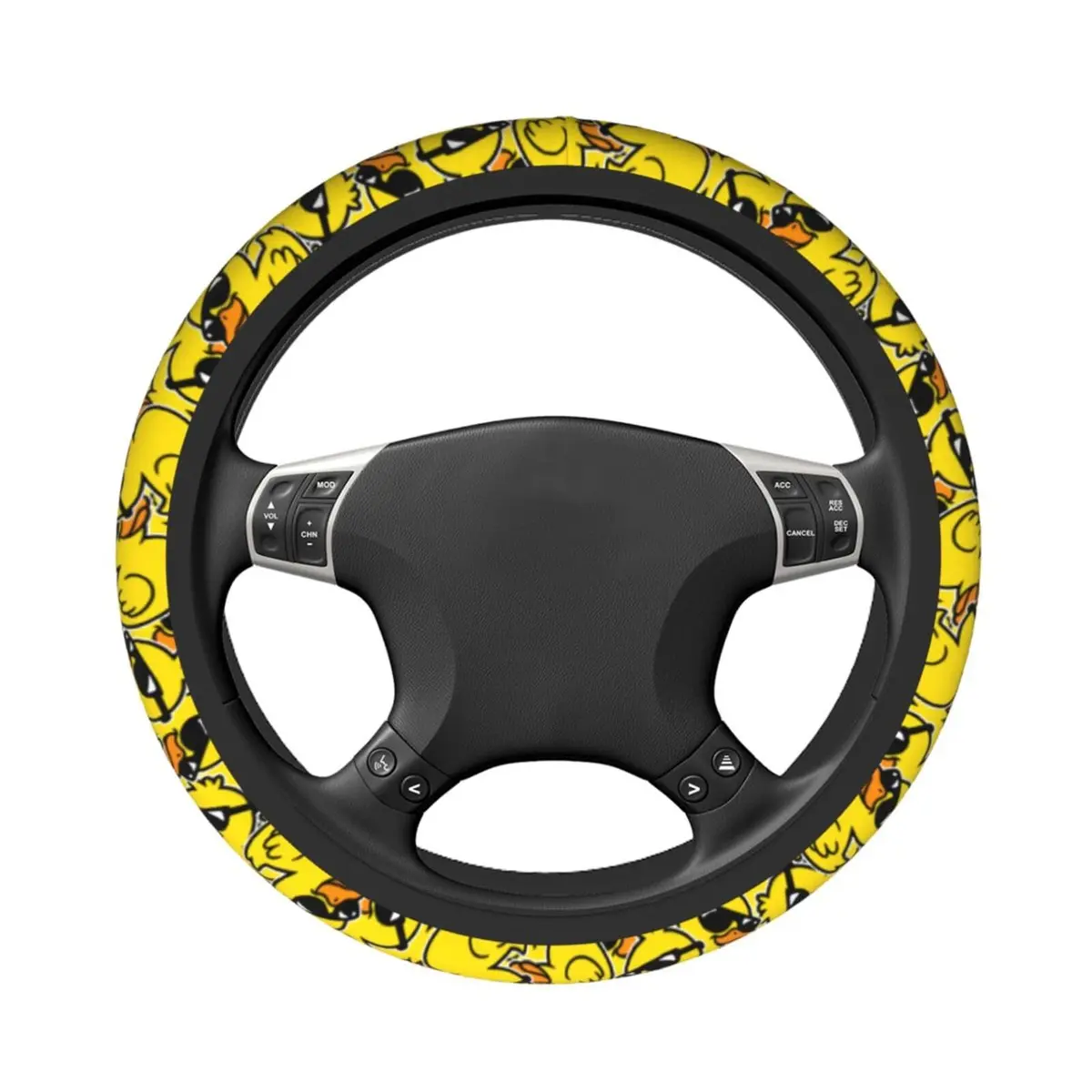 KUOAICY Duck Print Steering Wheel Cover 15 Inch | Breathable Neoprene Car Accessory - view 8