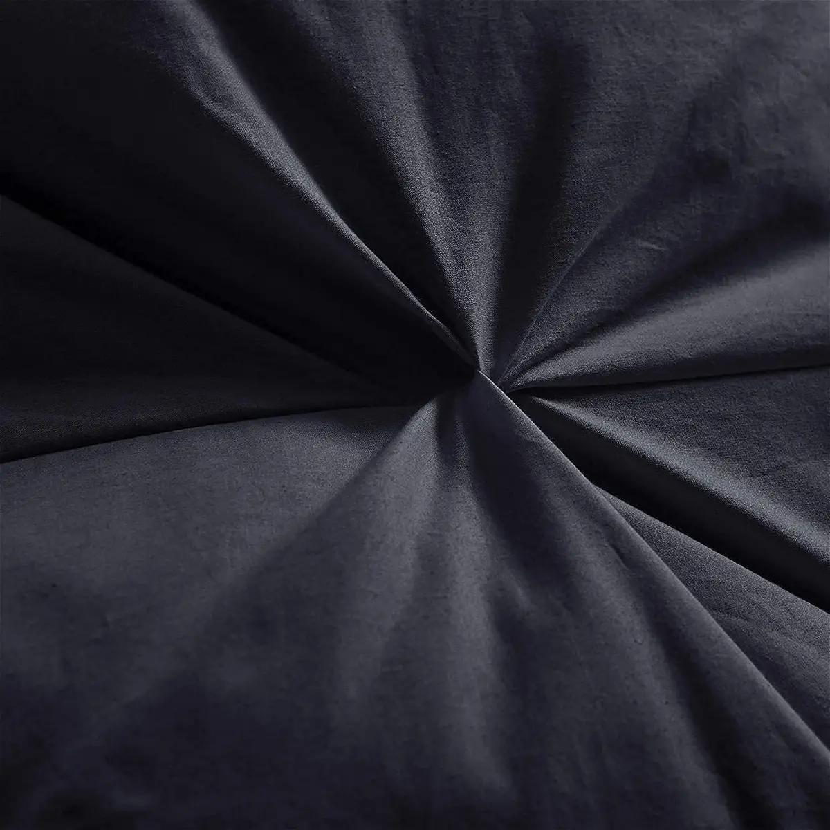 EGYPTIAN BEDDING Luxurious Black Pinch Pleat Down Comforter 120x98 | Oversize King, Egyptian Cotton, RDS Certified - view 4
