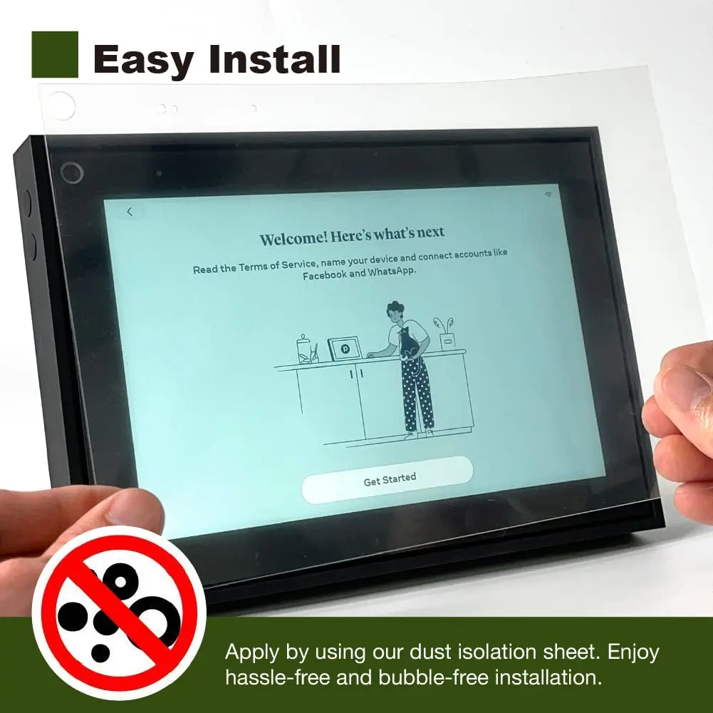 Green Onions Supply 8" Screen Protector 2 Pack | Anti Glare Matte AG2 - view 6