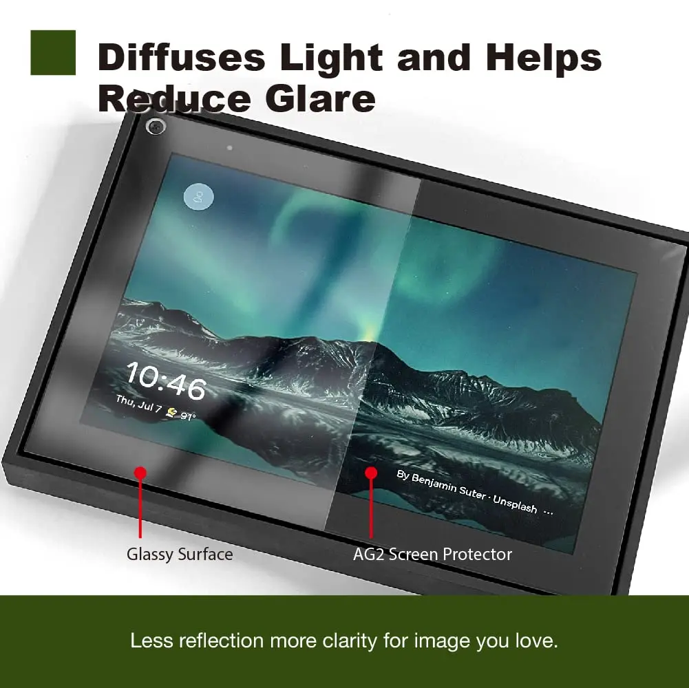 Green Onions Supply 8" Screen Protector 2 Pack | Anti Glare Matte AG2 - view 2