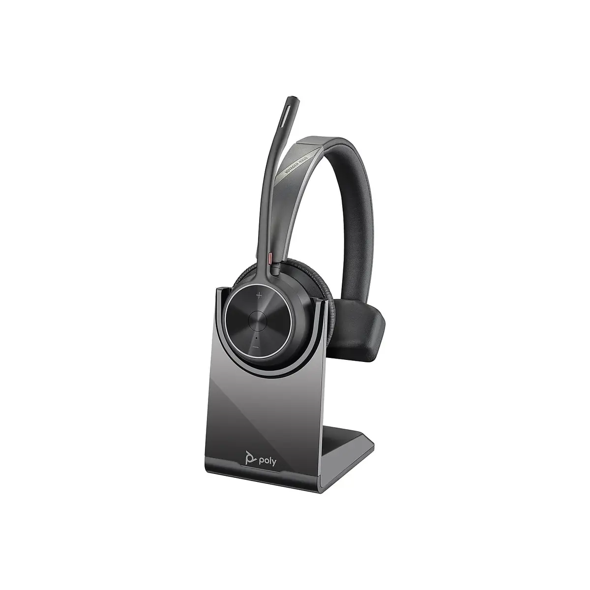 Poly Voyager 4310 UC Wireless Headset + Charge Stand | Single-Ear Bluetooth Headset with Noise-Cancelling Mic & USB-C Adapter - main product image