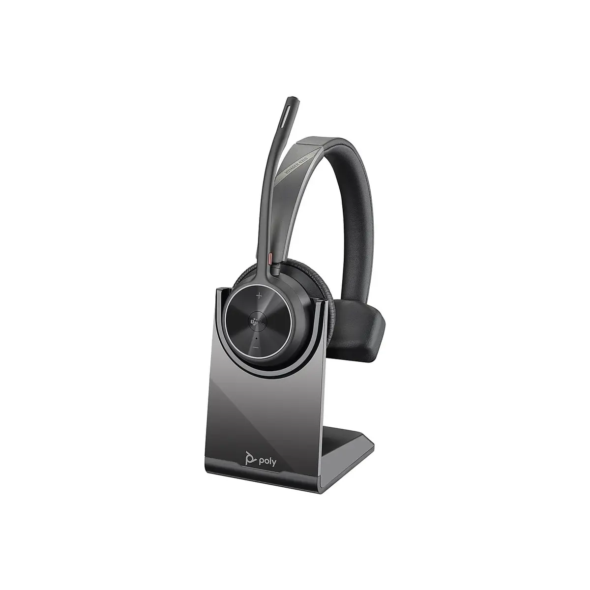 PLT Voyager 4310 UC Wireless Headset + Charge Stand | Single-Ear Bluetooth PC/Mac & Mobile - main product image