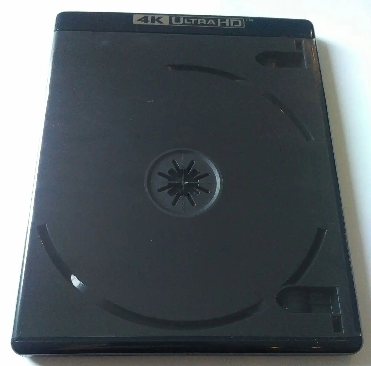 Viva Elite Black DVD & Blu-ray Replacement Case | 2 Discs, 4K UltraHD, Durable Plastic (172x135x12.5mm) - main product image