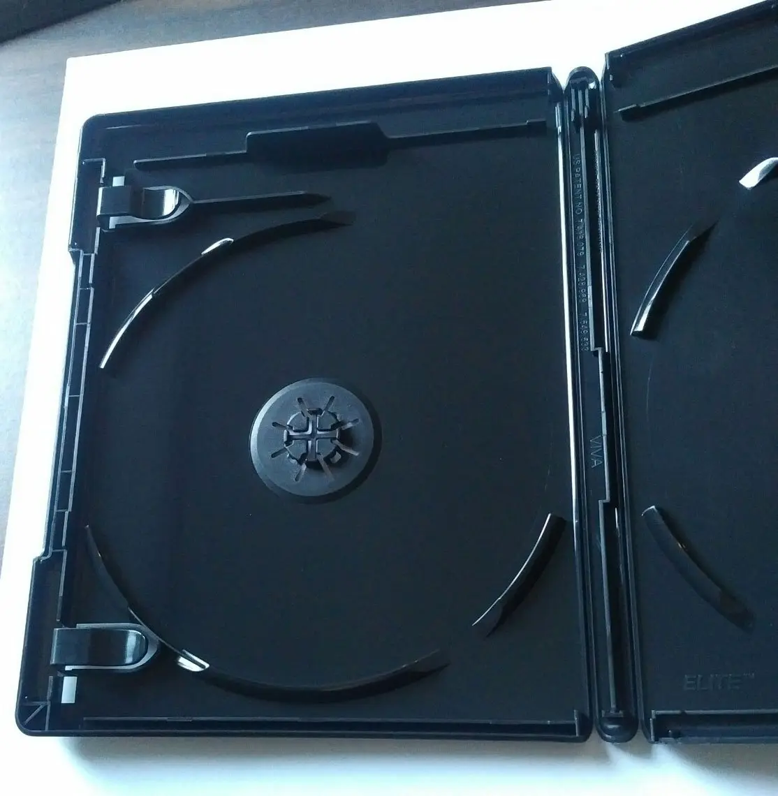 Viva Elite Black DVD & Blu-ray Replacement Case | 2 Discs, 4K UltraHD, Durable Plastic (172x135x12.5mm) - view 3