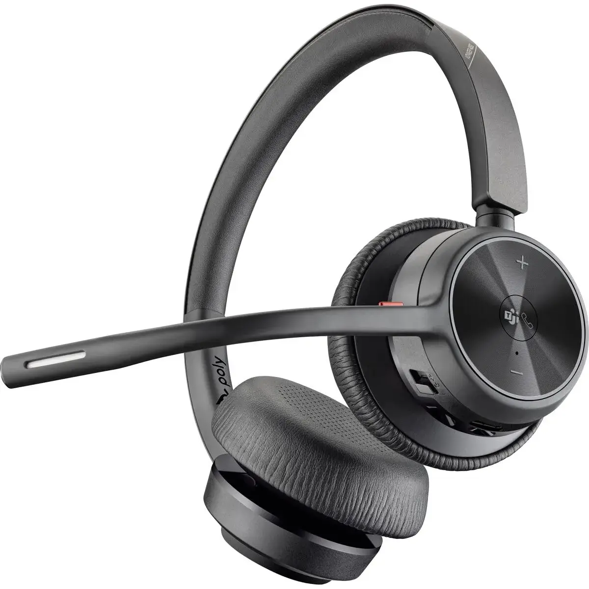 Poly Voyager 4320 UC Wireless Headset with Boom Mic | 24-Hour Talk Time, Bluetooth 5.2, USB-A Adapter - view 2