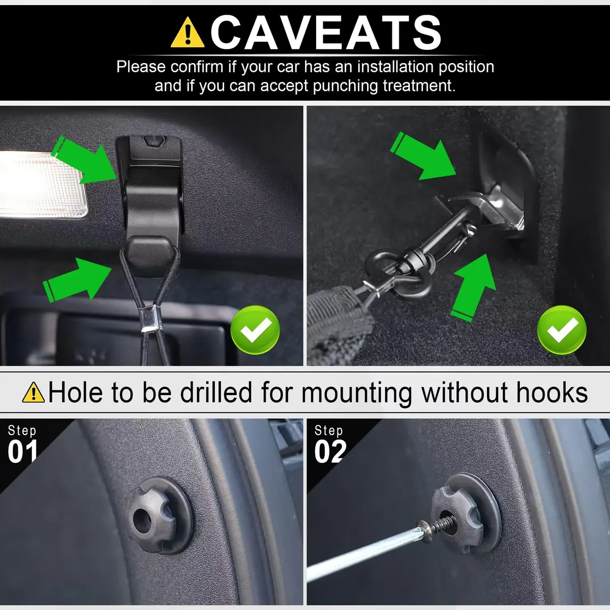 Amiss Cargo Net 35.4x15.8 Inch | Stretchable Exterior Accessories for SUVs, Cars & Trucks - view 5